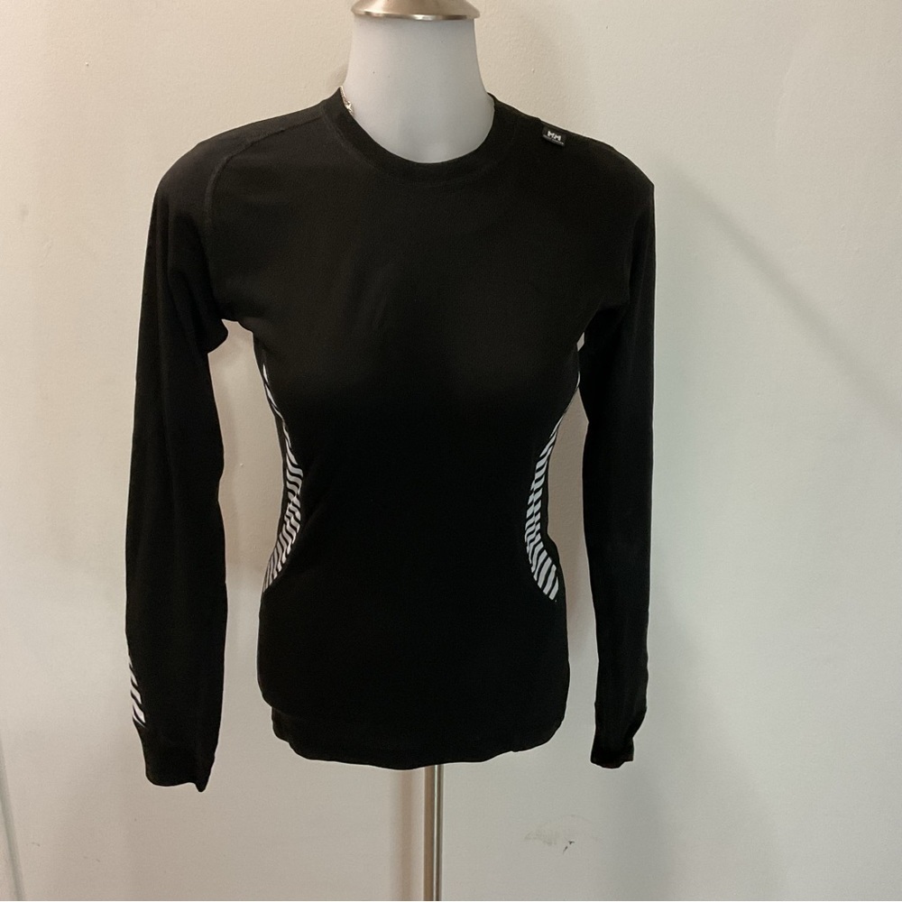 Helly Hansen Black Long Sleeve Shirt Size S